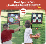 Football Games Kids Toys Outdoor Sports Toddler Toys, Gifts for Ages 5-13 Years Old, Backyard, Lawn, Beach, Camping, Family Party Fun Activities