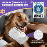 HICC PET Cleaning & Deodorizing Bath Wipes for Dogs and Cats