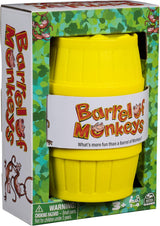 Spin Master Games, Barrel of Monkeys Retro Linking Family Game, Preschool Games, Classic Games, Family Game Night, Christmas Gifts for Kids Ages 3+