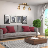 3 Light Ceiling Track Lighting Kit