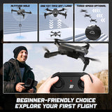 BEZGAR BD101 Drone with 1080P Camera for Adults and Kids