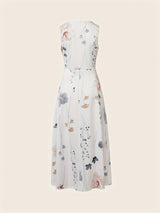 Cassandra - Long dress with floral print