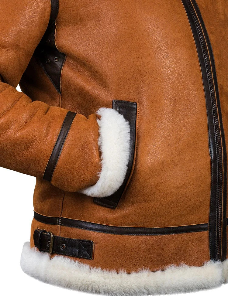 Explore™ Leather winter jacket