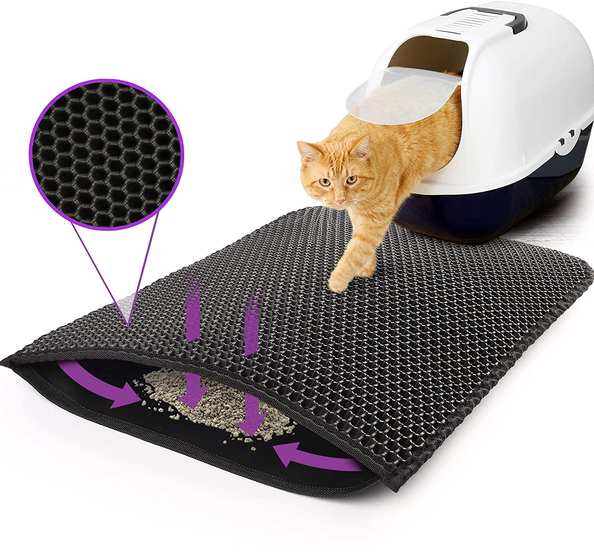 Waterproof Pet Cat Litter Mat