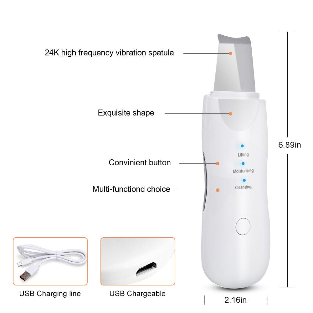 Ultrasonic Skin Scrubber with Pore Cleaner