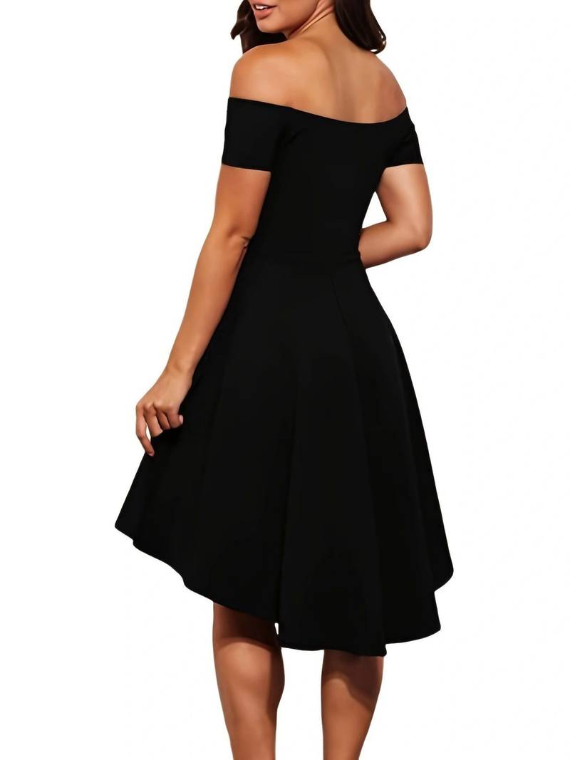 Jolene - Elegant off-the-shoulder dress