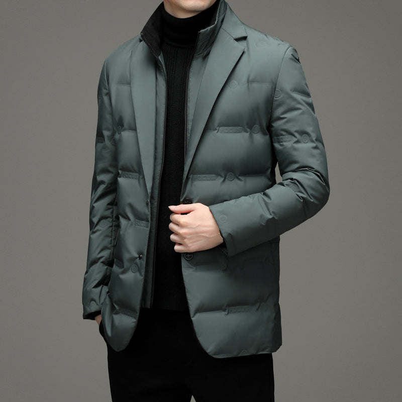 Diego - Men's business casual suit down jacket