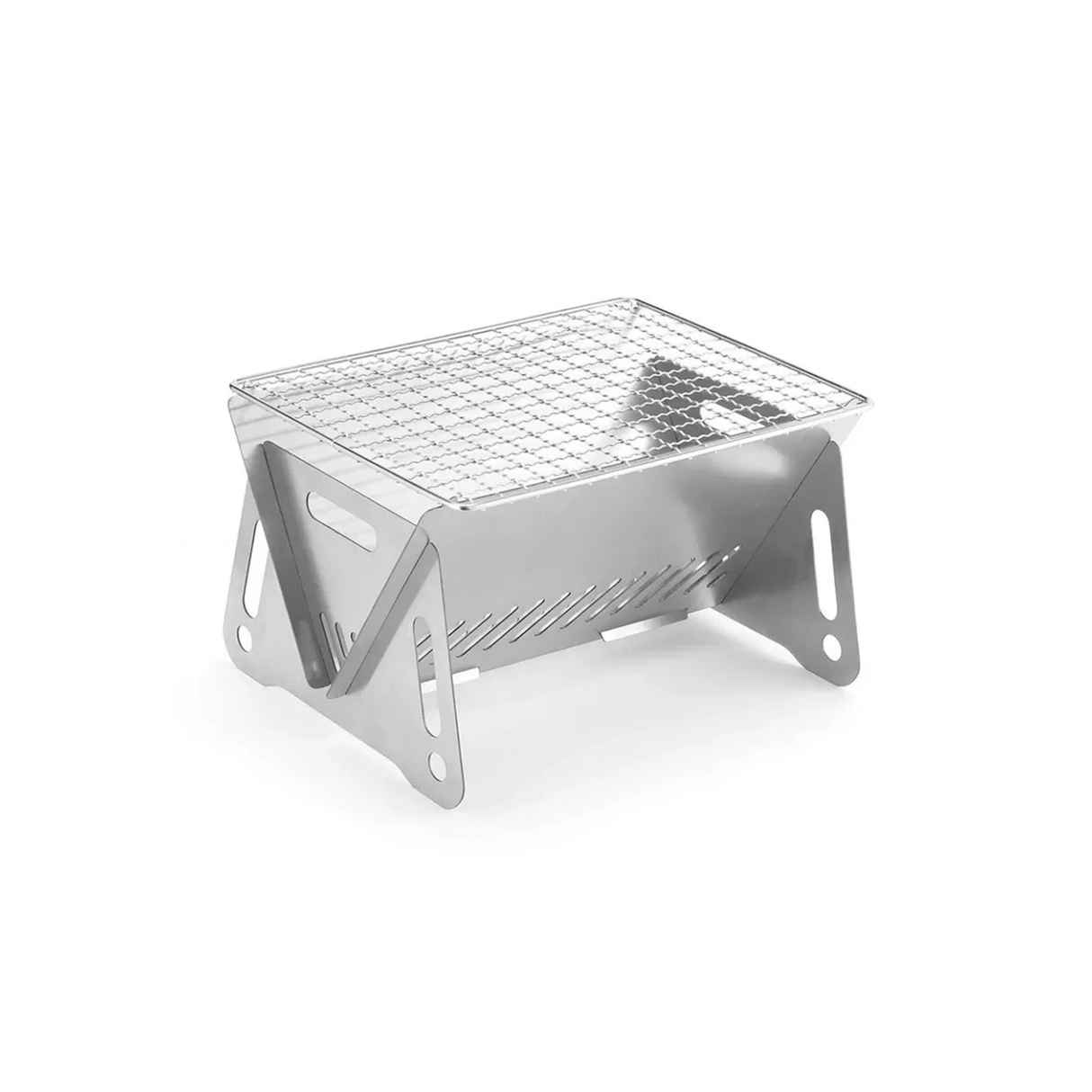 Multifunction Camping BBQ Grill Rack Net Firewood Stove Stainless steel BBQ Grill