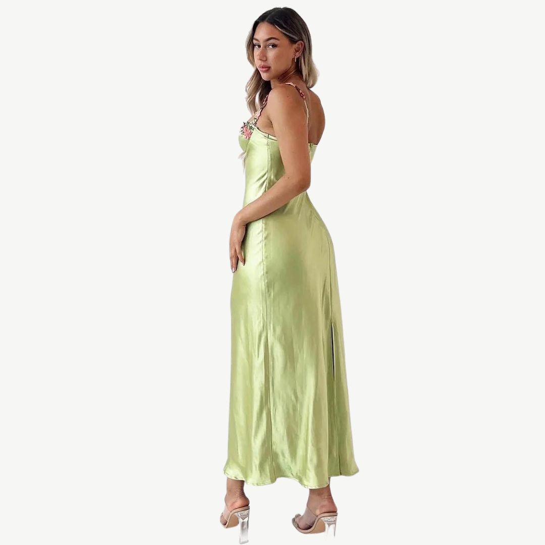 Gaelle - Satin slip dress