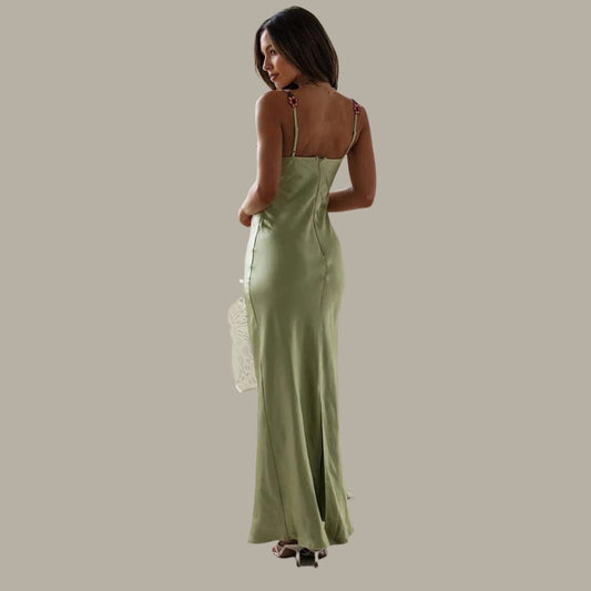 Gaelle - Satin slip dress