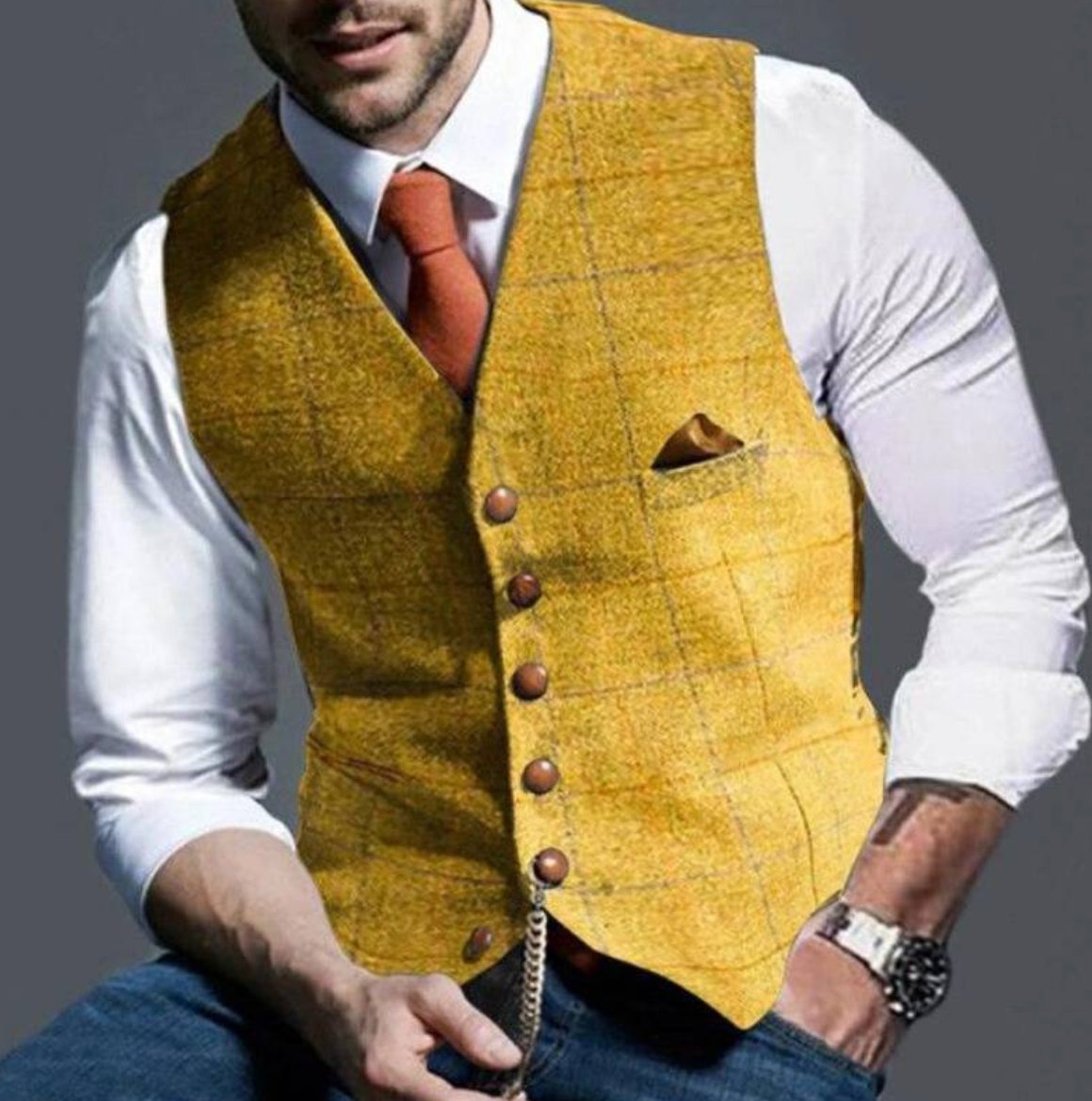 Craig - Elegant men's waistcoat