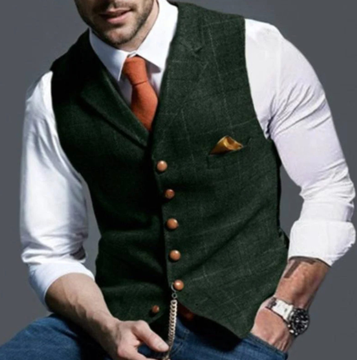 Craig - Elegant men's waistcoat