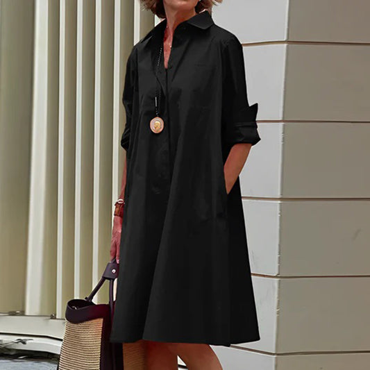 Galina- Elegant long sleeve dress