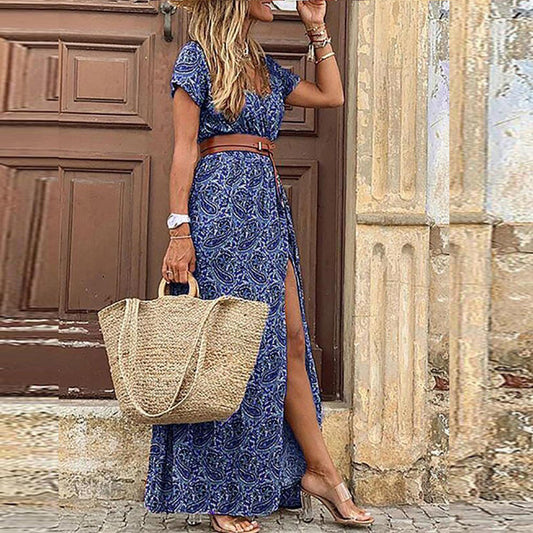 A chic and comfortable bohemian dress