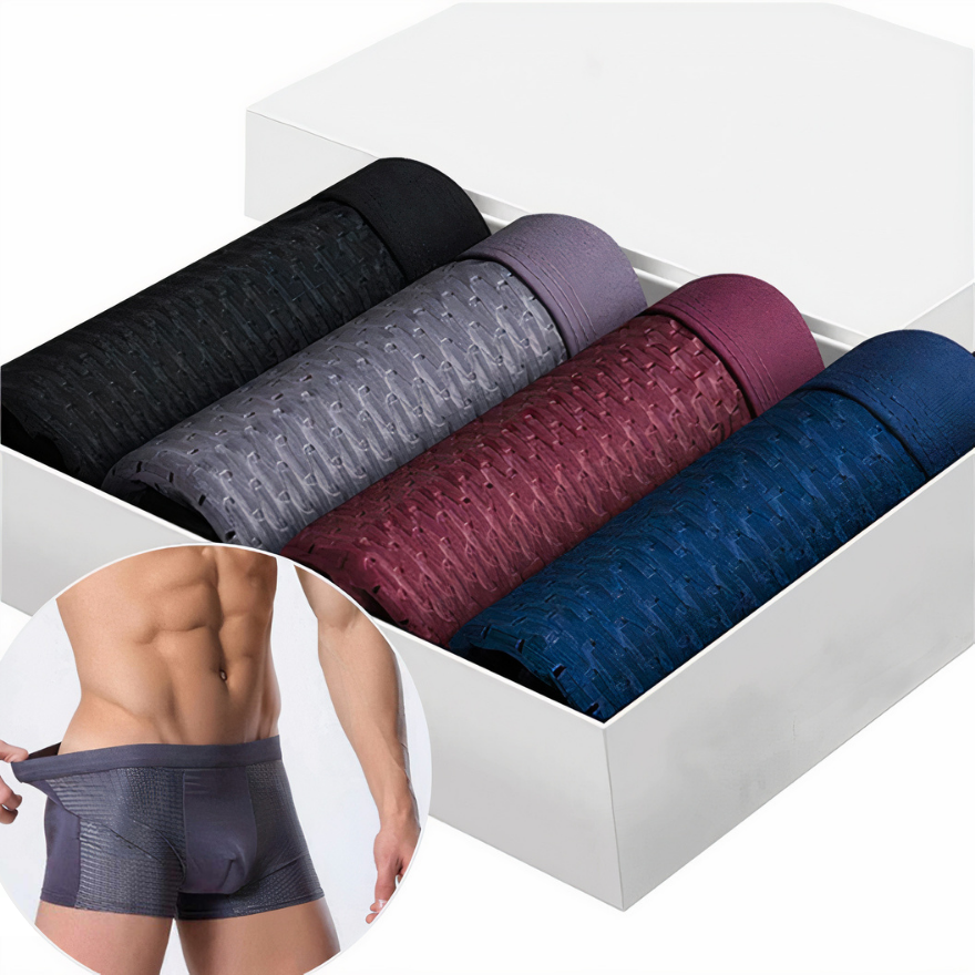 Bamboo boxer shorts ( 5 + 5 FREE ) Kaiser