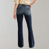 Marie - Flared denim trousers