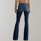 Marie - Flared denim trousers