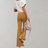 Noemi - Flare trousers in corduroy