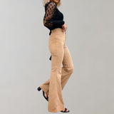 Noemi - Flare trousers in corduroy