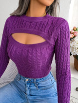 Long sleeve Round Neck Sweater