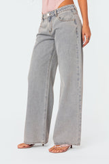 Gilda - Stylish bow tie jeans