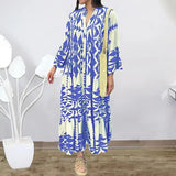 Ronja - Retro dress with V-neck and oversize
