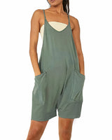 FLORA - Summer jumpsuit with pockets