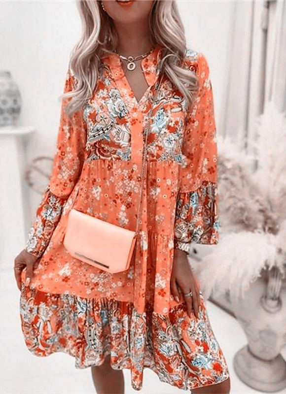 Floral dress - Radiant in summer