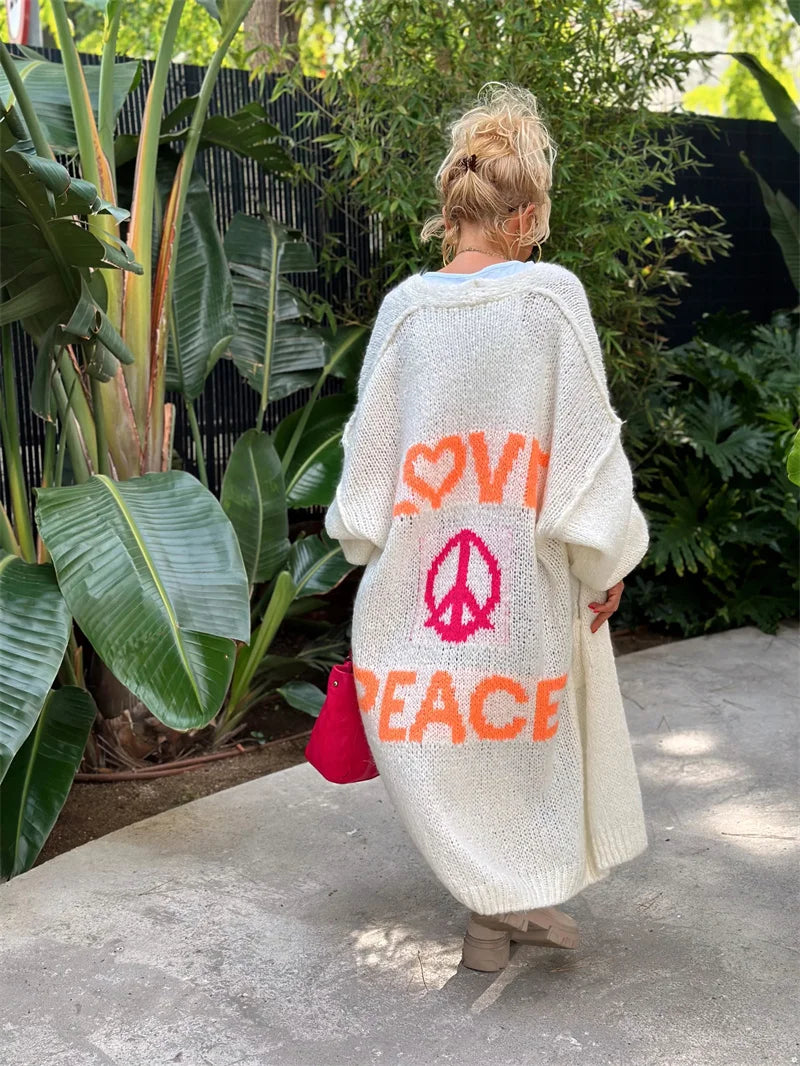 GAIA - Love And Peace Cardigan