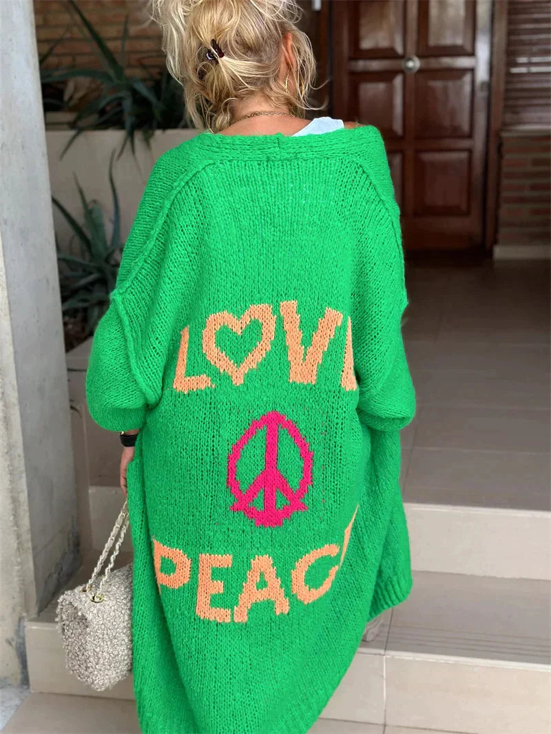 GAIA - Love And Peace Cardigan