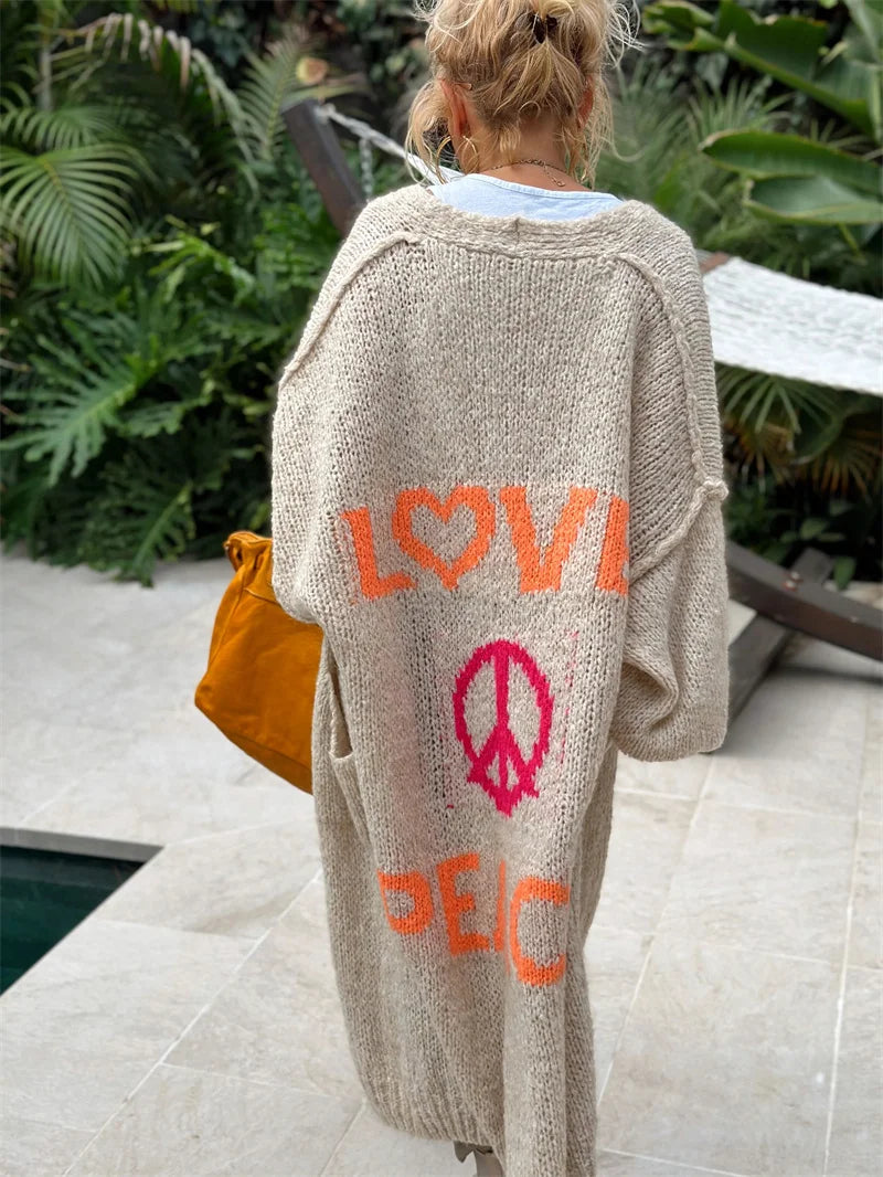 GAIA - Love And Peace Cardigan