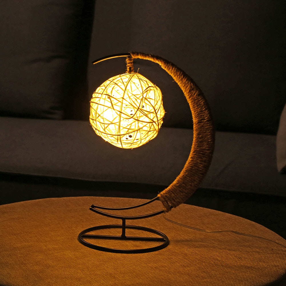 USB LED Moon Sepak Takraw Lamp