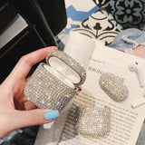 Cute Case For AirPod Air Pods Pro 2 3 Bling Diamond Hard Shell Protective Cover