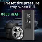 Electric Cordless Tire Inflator Pump