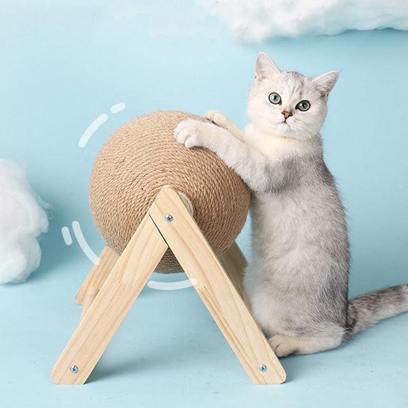 Cat Scratching Ball Toy