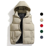 Haris - Waistcoat with detachable hood