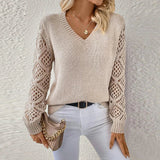 Elegant V-Neck Sweater