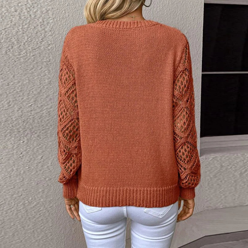 Elegant V-Neck Sweater