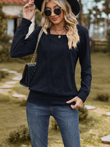 Casual long-sleeved shirt