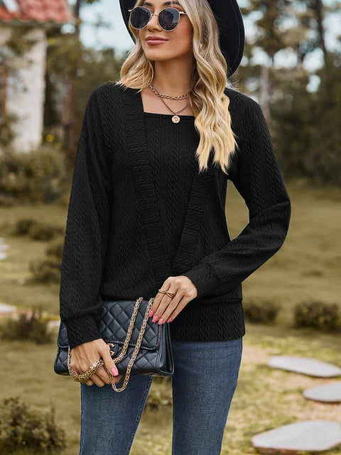 Casual long-sleeved shirt