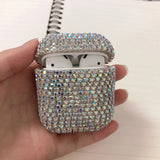 Cute Case For AirPod Air Pods Pro 2 3 Bling Diamond Hard Shell Protective Cover