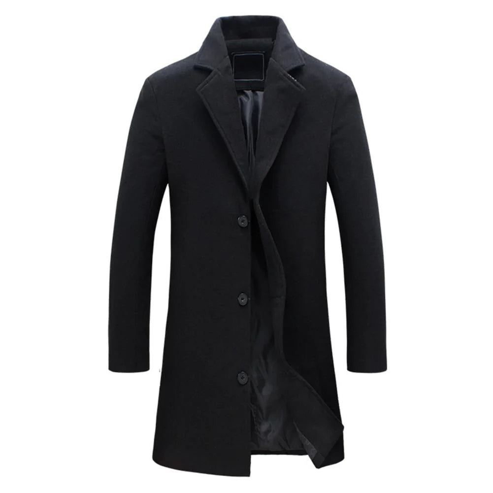 Josiah - Long winter jacket for men