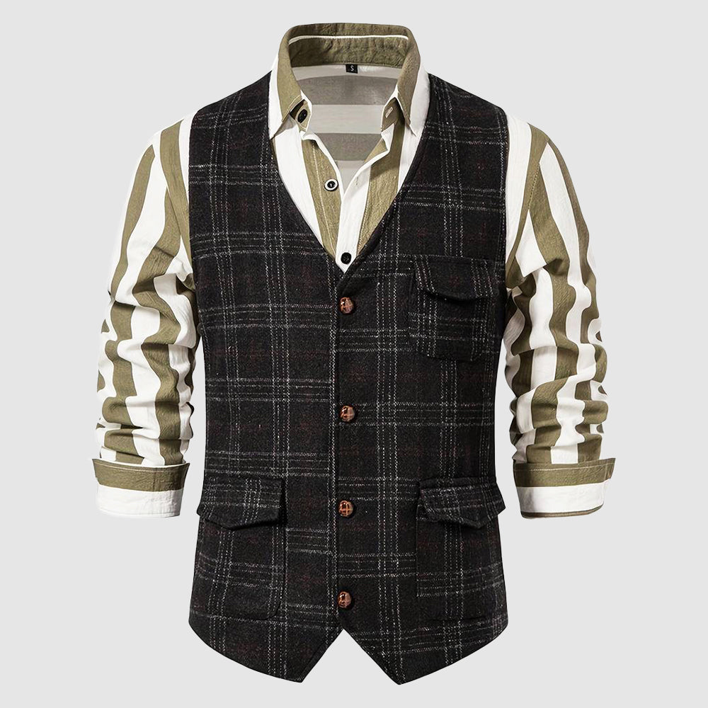 Sandro - Vintage men's waistcoat
