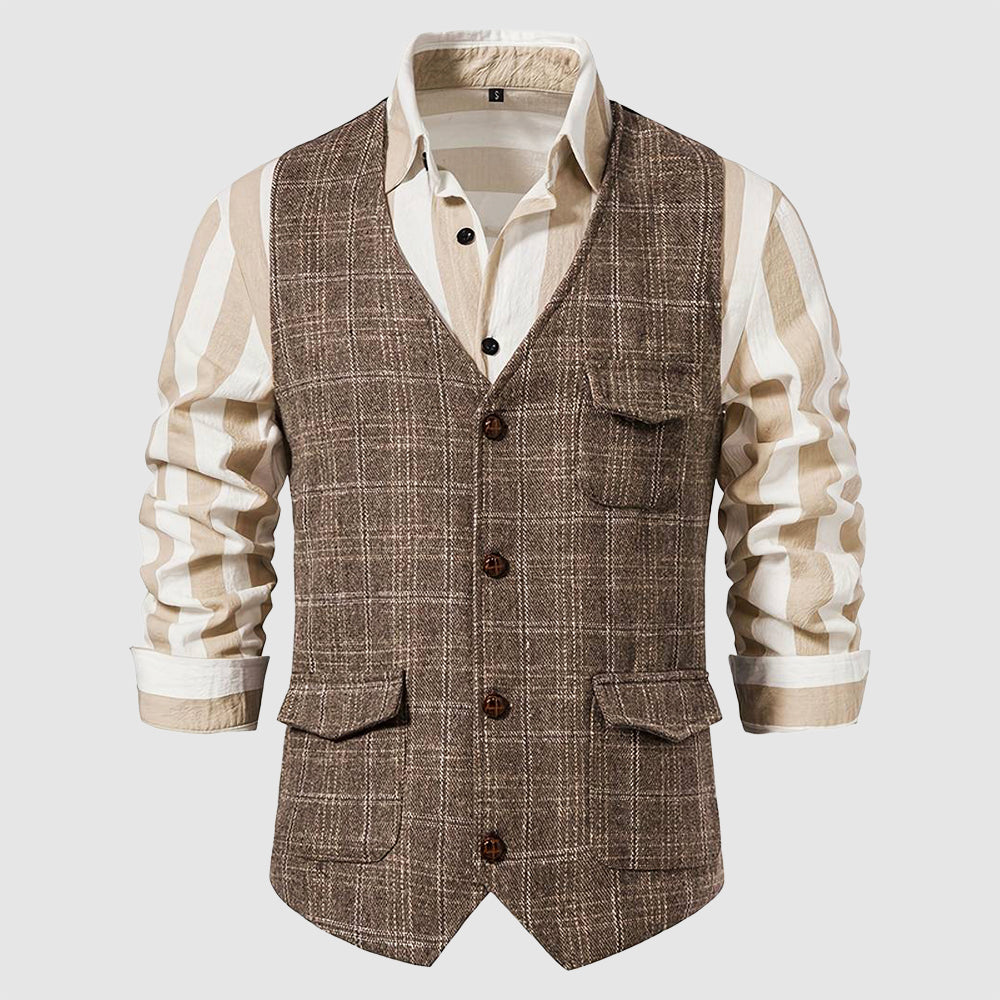 Sandro - Vintage men's waistcoat