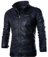 Elijah - Men's leather jacket