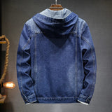 Reynan - Denim hooded jacket