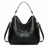 Large leather bag for women
