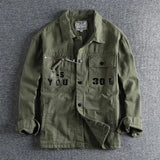 Griffin - Casual utility jacket with typographic accents