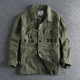 Griffin - Casual utility jacket with typographic accents