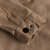 Griffin - Casual utility jacket with typographic accents